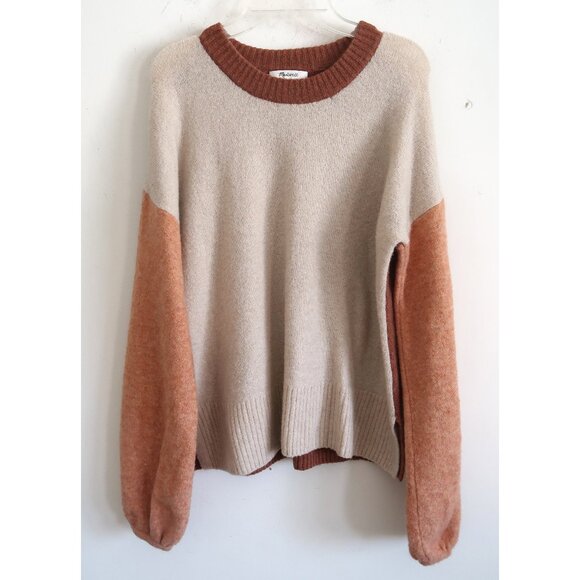 Madewell Color Block Sweater - Size Small - Picture 1 of 8